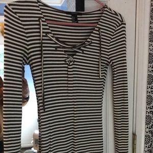 Striped dress from Forever 21